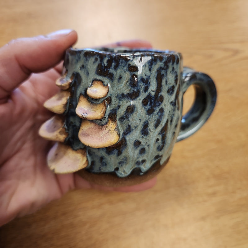Fungus Handbuilt Pottery Mug