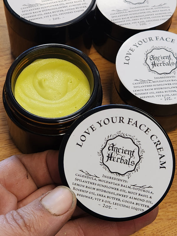 Love Your Face Cream - Ancient Herbals, Shopiere, Wisconsin