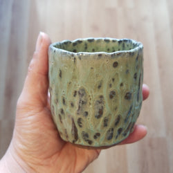 Handleless Pottery Mug