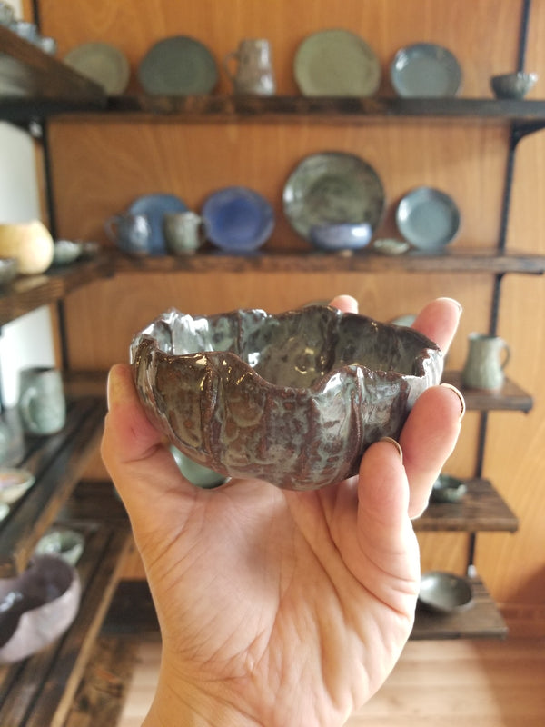 Small and Tiny, Hand Pinched Bowls - Authentic Arts Pottery
