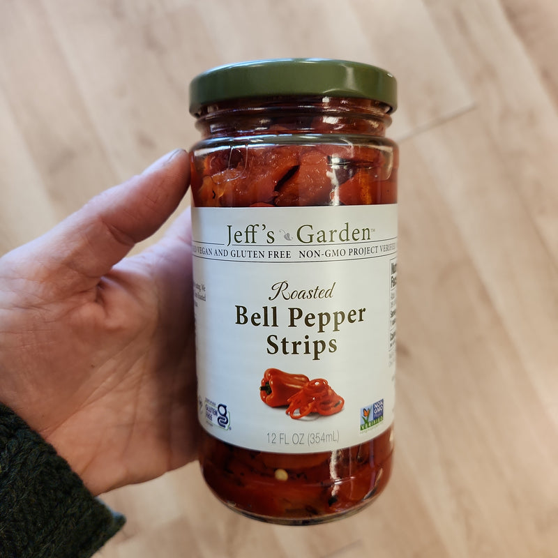 Jeff's Natural Bell Pepper Strips - 12 oz