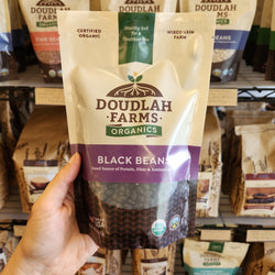 Doudlah Farms Organics Black Beans - grown in Evansville, WI - 1 lb
