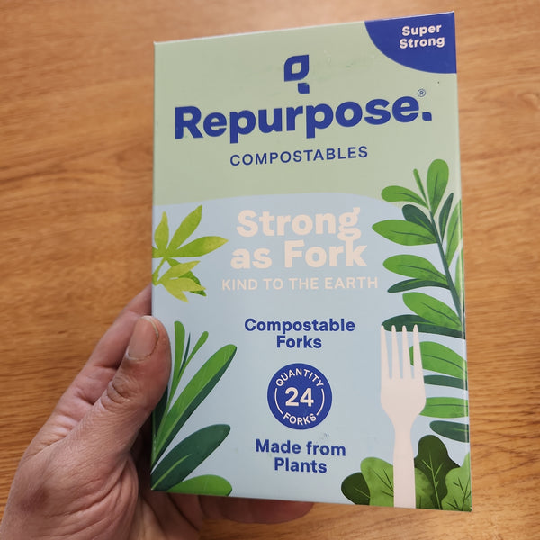 Compostable Cutlery - Plastic-Free - 24 ct.