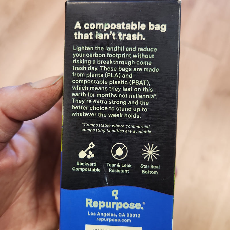 Repurpose Compostables - 13-gallon Tall Kitchen Bags