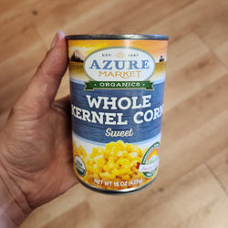 Azure Market Whole Kernel Organic Corn - 15.25 oz