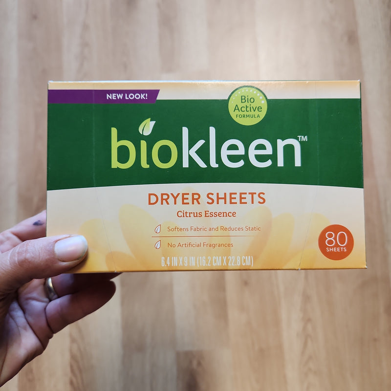 Biokleen Dryer Sheets - 80 sheets