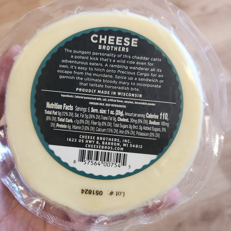 Cheese Brothers - Horseradish Cheddar - 6 oz