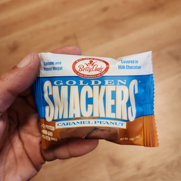 Betty Lou's Golden Smackers - Chocolate, Caramel, Peanut - 1.4 oz