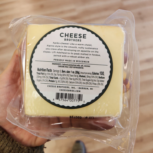 Cheese Brothers - Adelheid - Alpine-Style Cheese - 6 oz