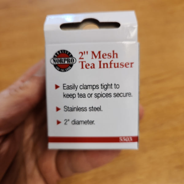 Stainless steel 2" tea strainer infuser ball