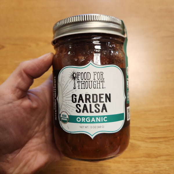 Organic Garden Salsa - Food For Thought - 13 oz.