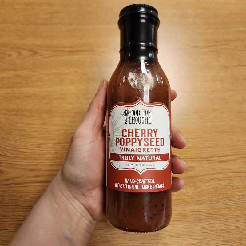 Cherry Poppyseed Dressing - Food For Thought - 12 oz.