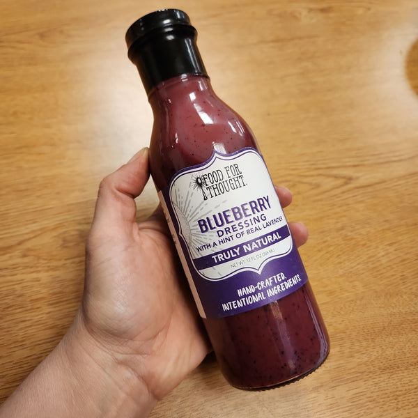 Blueberry Dressing with Lavender - Food For Thought - 12 oz.