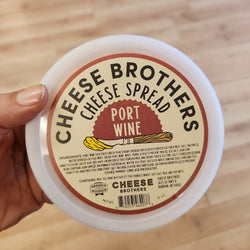 Cheese Brothers - Port Wine cheese spread - 8 oz