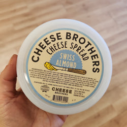 Cheese Brothers - Swiss Almond cheese spread - 8 oz