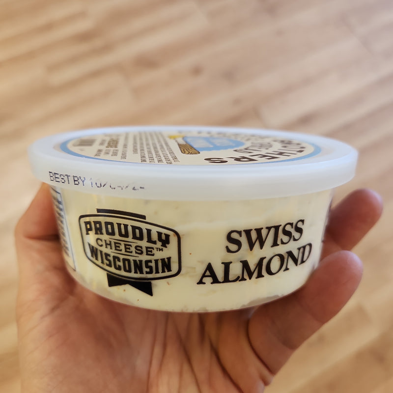 Cheese Brothers - Swiss Almond cheese spread - 8 oz