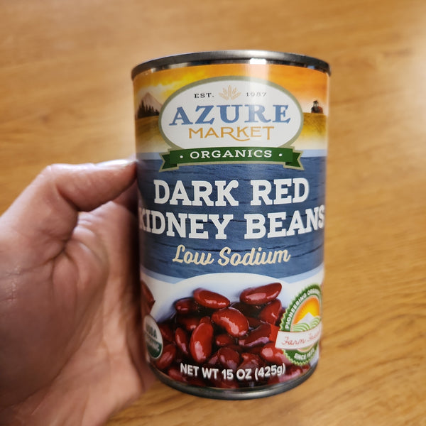 Azure Market Organic Dark Red Kidney Beans - 15 oz