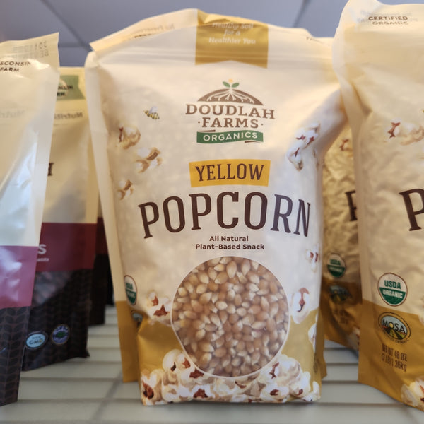 Doudlah Farms Organic Yellow Popcorn - 48 oz.