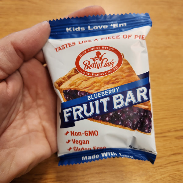 Betty Lou's Blueberry Fruit Bar - 2 oz