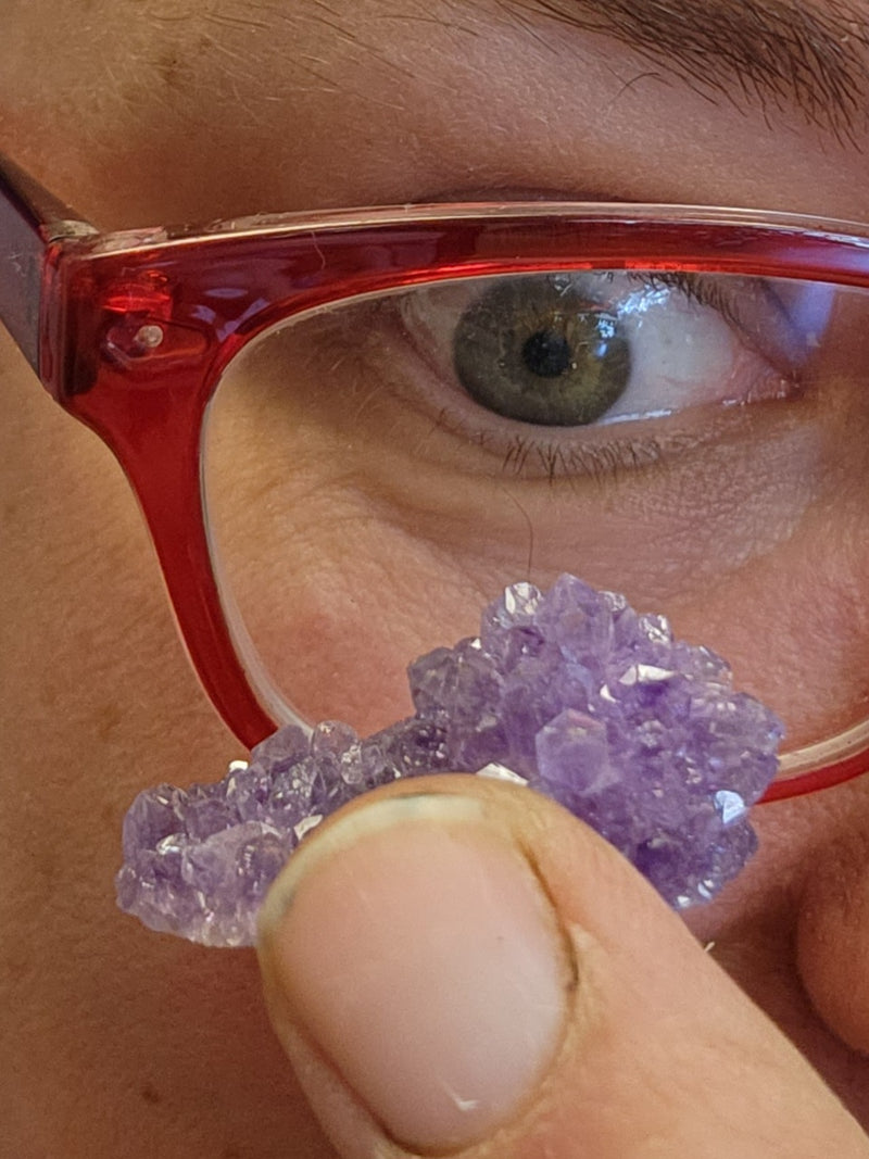 Ethical Amethyst Mini Gemstone Crystal Clusters, 1 ea.