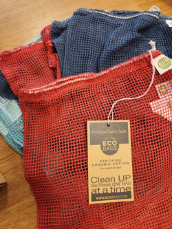 Organic Cotton Produce Bags - Fair Trade - One Bag