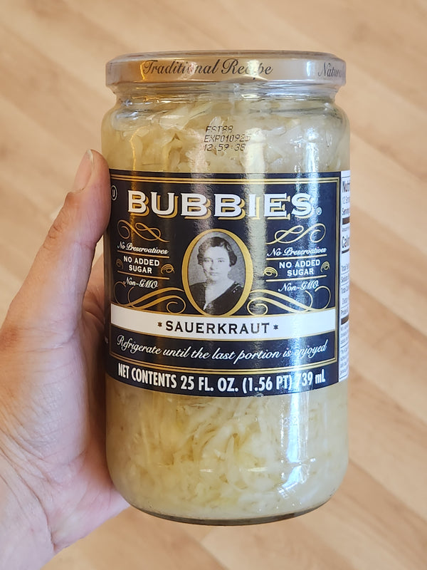 Bubbies Sauerkraut - 25 oz