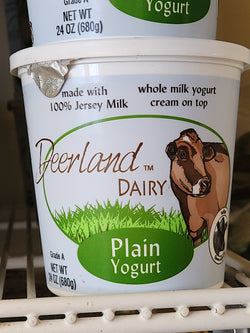 Deerland Dairy Yogurt - Freeport, IL - 24 oz.