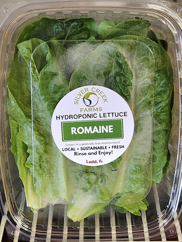 Local Hydroponic Lettuce - Grown by Silver Creek Farms in Ladd IL
