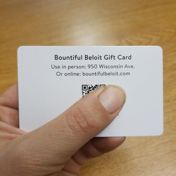 Gift Card to Bountiful Beloit