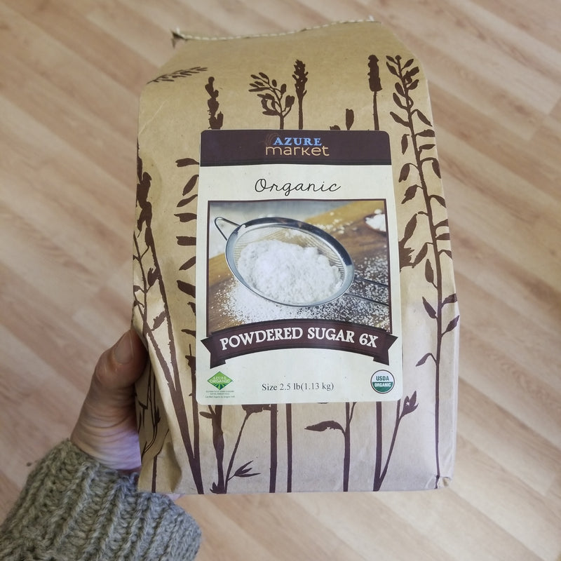 Organic Powdered Sugar 6x - 2.5 lb