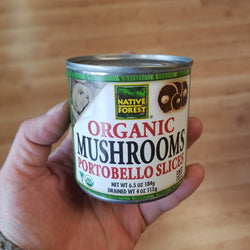 Organic Portobello Mushroom Slices - Native Forest - 6.5 oz
