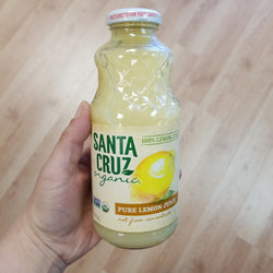 Santa Cruz Organic Lemon Juice - 16 oz