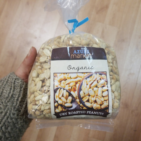 Organic Dry Roasted Peanuts - 2 lb