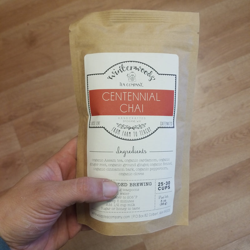 Winterwoods Centennial Chai Tea - Caffeinated - 3 oz