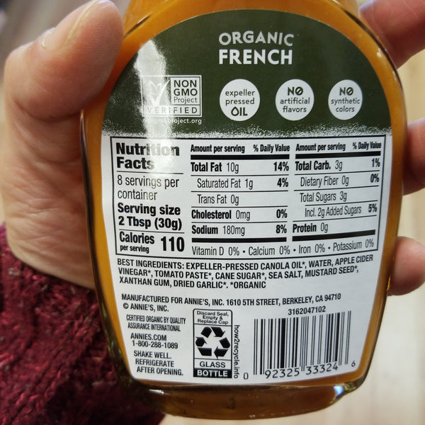 Annie's Naturals Organic French Dressing