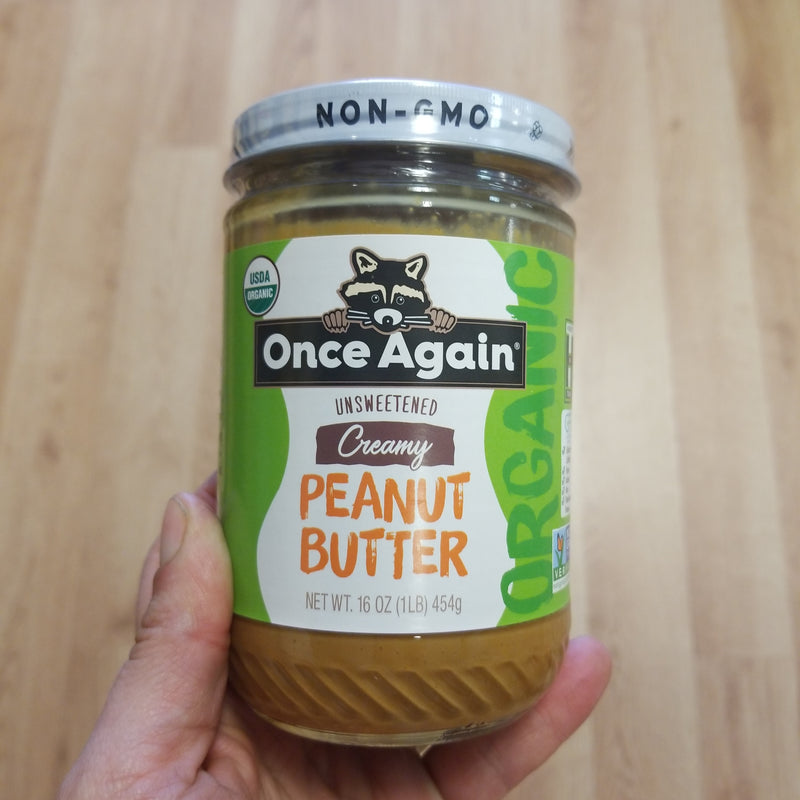 Creamy Organic Peanut Butter - Once Again Nut Butter