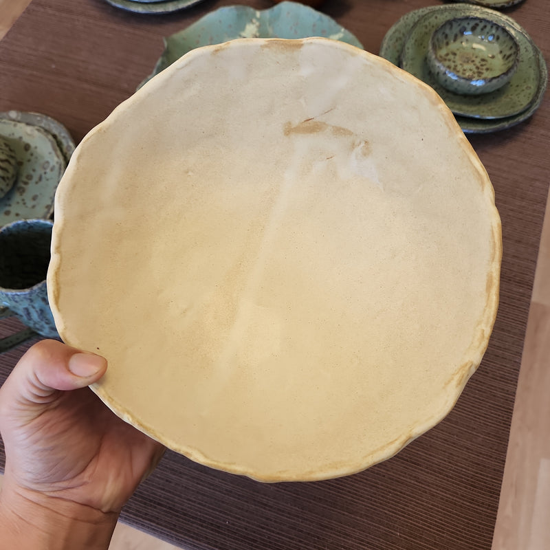 Large Decorative Serving Bowl - Authentic Arts Pottery