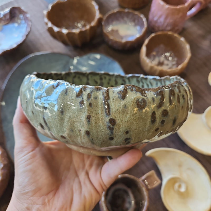 Small Serving Bowl - Authentic Arts Pottery