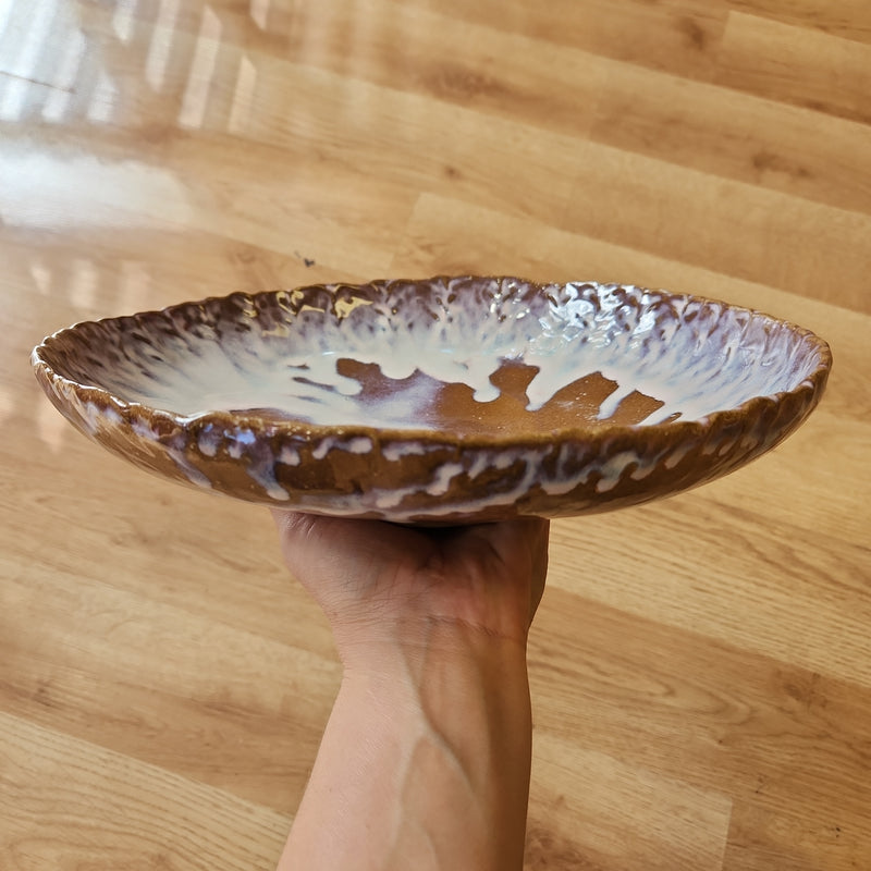 Large Serving Platter - OOAK - Authentic Arts Pottery