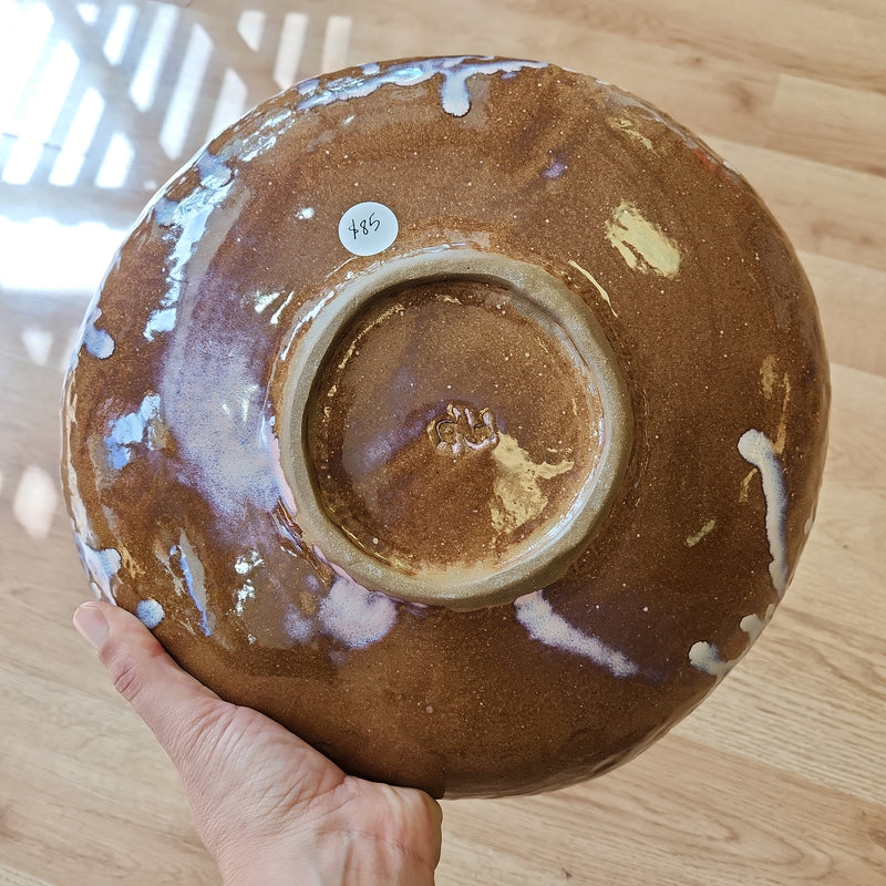 Large Serving Platter - OOAK - Authentic Arts Pottery