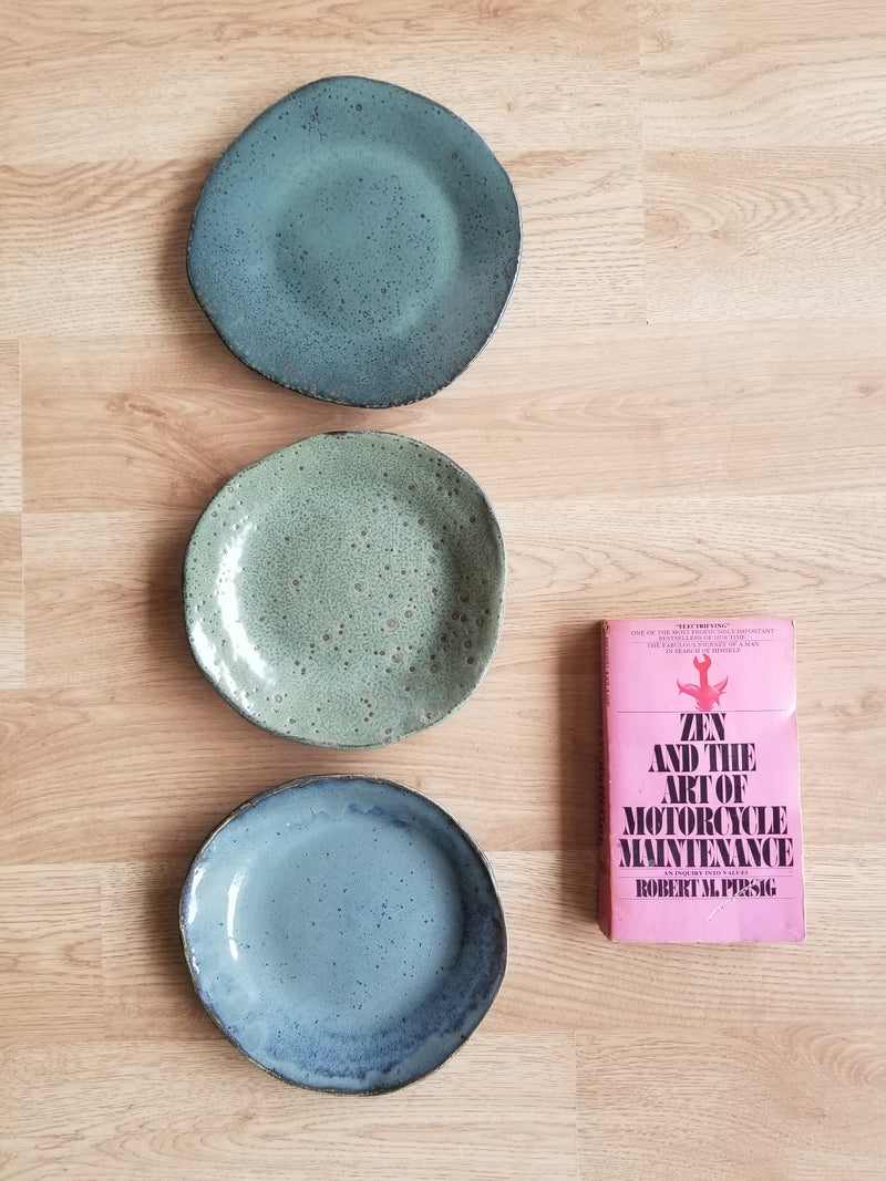 Snack Sized Pottery Plate