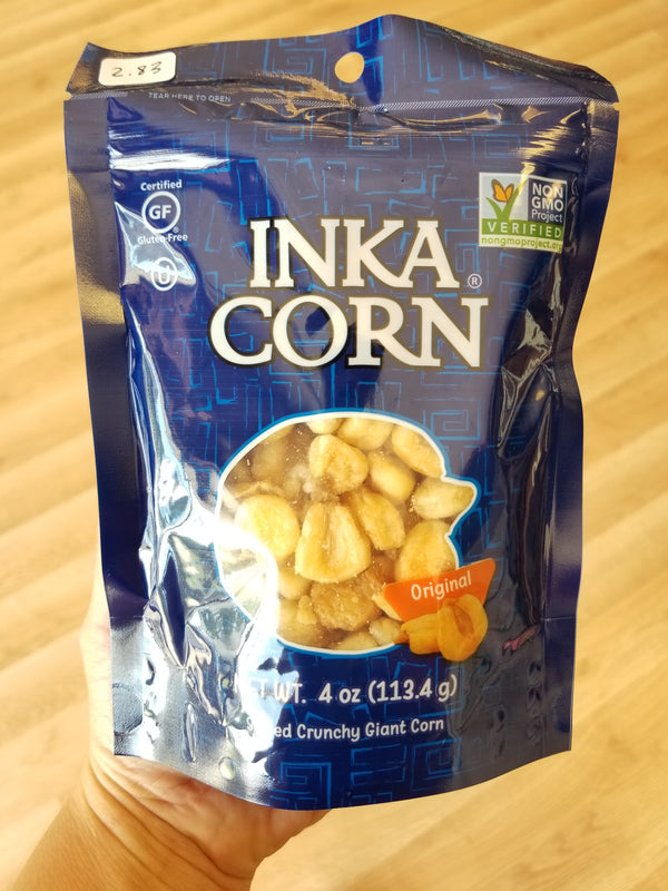 Inka Corn - Roasted Giant Corn - Sea Salt - 4 oz