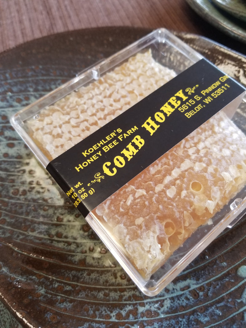 Koehler's Comb Honey - 10 oz Local Beloit Honeycomb
