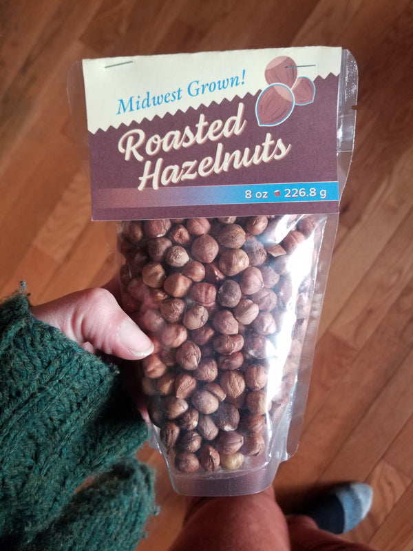 Roasted Midwestern Hazelnuts - 8 oz