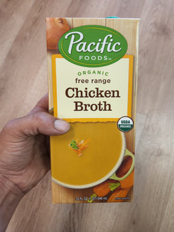 Organic Free Range Chicken Broth - Pacific Foods - 32 oz