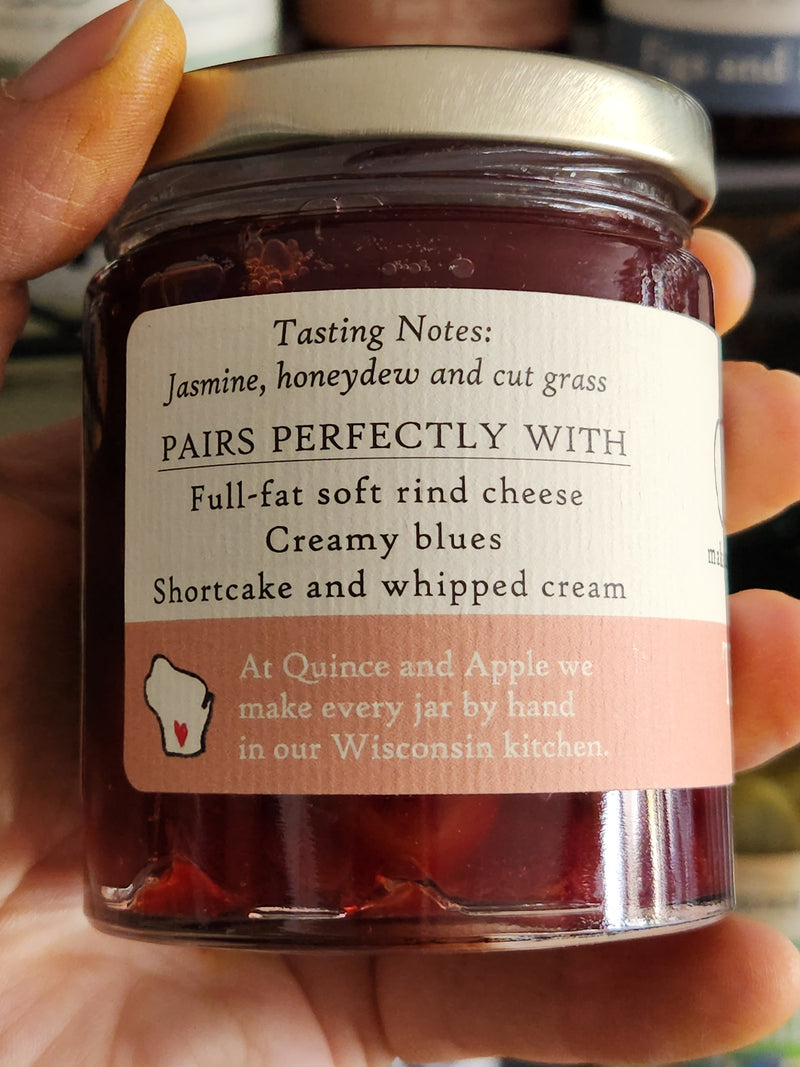 Small batch, artisan preserves handmade by Apple & Quince Company in Madison Wisconsin - 6 oz