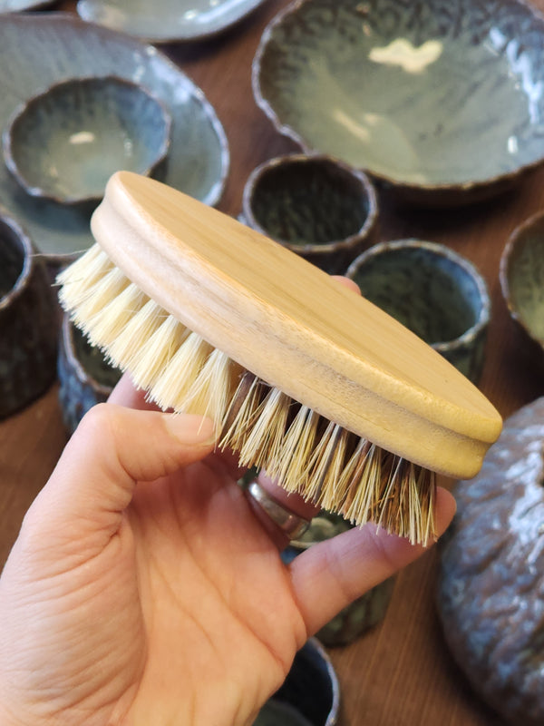 Casa Agave Hand Held Veggie Scrubber - All Natural Materials