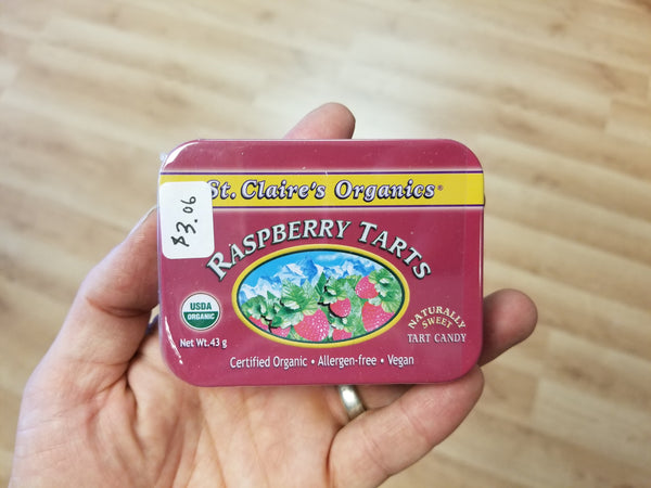 St. Claire's Organics Raspberry Tarts