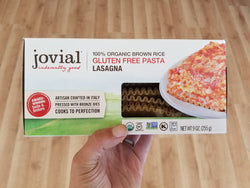 Jovial Gluten Free Lasagna - 100% Organic Brown Rice