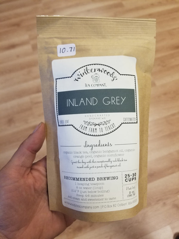 Winterwoods Inland Grey - Black Tea - Caffeinated - 2 oz
